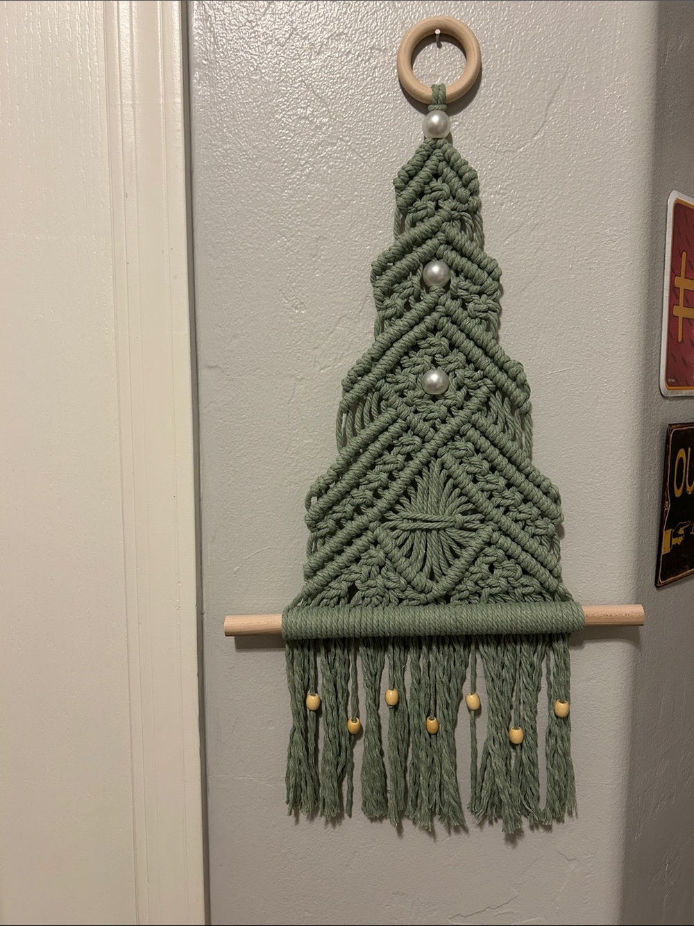 Handmade Macrame Christmas Tree